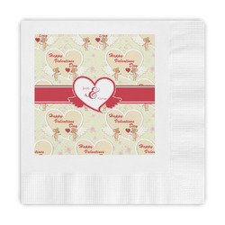 Mouse Love Embossed Decorative Napkins (Personalized)
