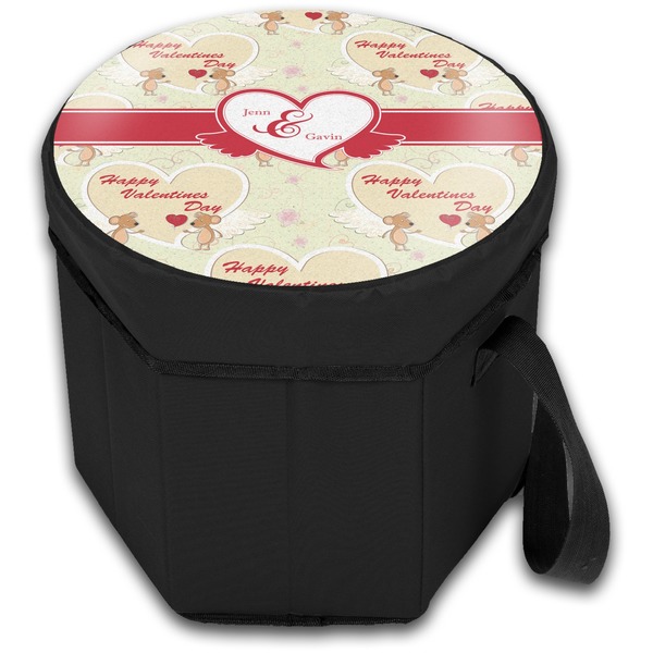 Mouse Love Collapsible Personalized Cooler & Seat (Closed)