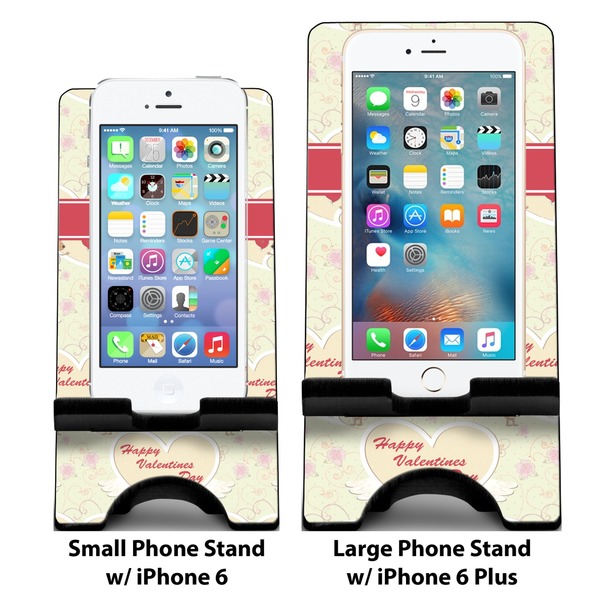 Mouse Love Compare Phone Stand Sizes - with iPhones