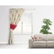 Mouse Love Curtain With Window and Rod - in Room Matching Pillow