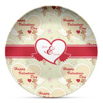 Mouse Love Microwave Safe Plastic Plate - Composite Polymer (Personalized)