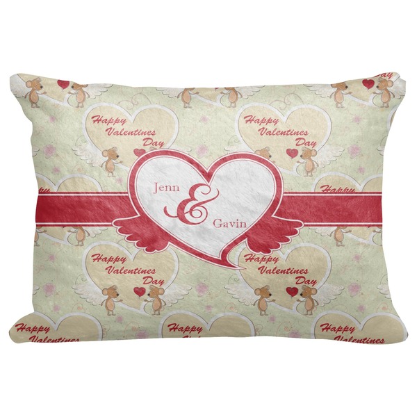 Custom Mouse Love Decorative Baby Pillowcase - 16"x12" (Personalized)