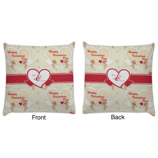 Mouse Love Decorative Pillow Case - Approval