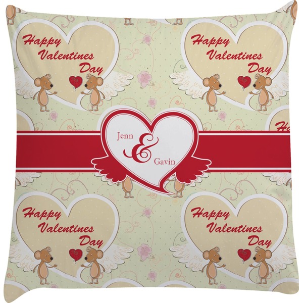 Custom Mouse Love Decorative Pillow Case (Personalized)