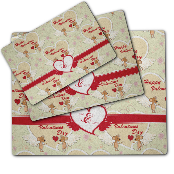 Mouse Love Dog Food Mat - MAIN (sm, med, lrg)