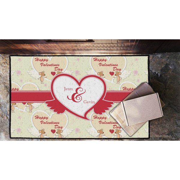 Mouse Love Door Mat - LIFESTYLE (Lrg)