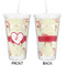 Mouse Love Double Wall Tumbler with Straw - Approval