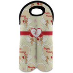 Mouse Love Wine Tote Bag (2 Bottles) (Personalized)