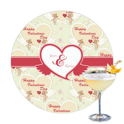 Mouse Love Printed Drink Topper - 3.25" (Personalized)