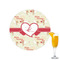 Mouse Love Printed Drink Topper - 2.15" (Personalized)