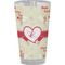 Mouse Love Pint Glass - Full Color - Front View