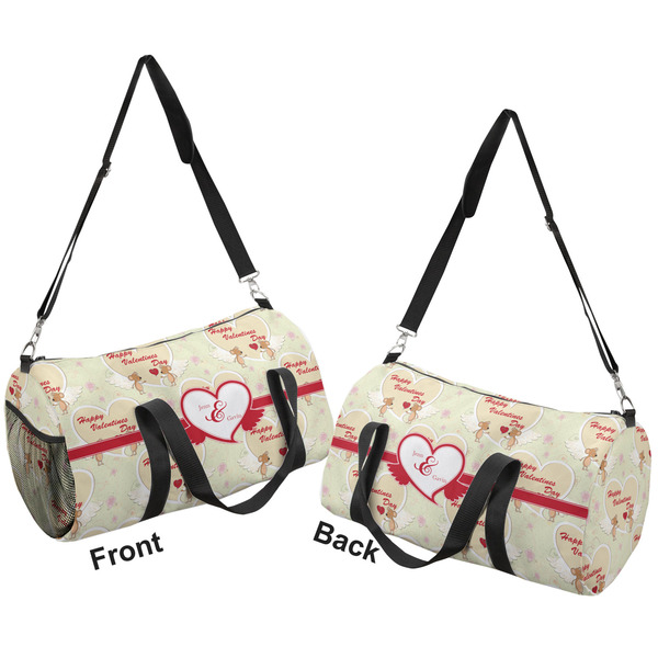 Mouse Love Duffle bag large front and back sides