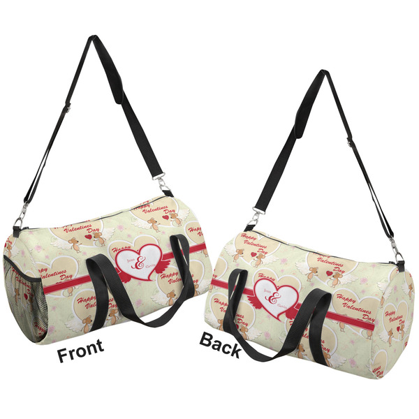 Mouse Love Duffle bag small front and back sides