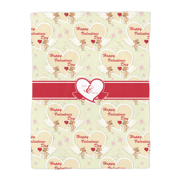 Mouse Love Duvet Cover - Twin - Front