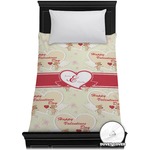 Mouse Love Duvet Cover - Twin (Personalized)