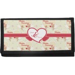 Mouse Love Canvas Checkbook Cover (Personalized)