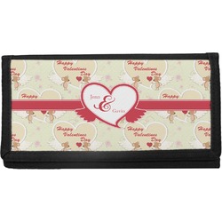 Mouse Love Canvas Checkbook Cover (Personalized)