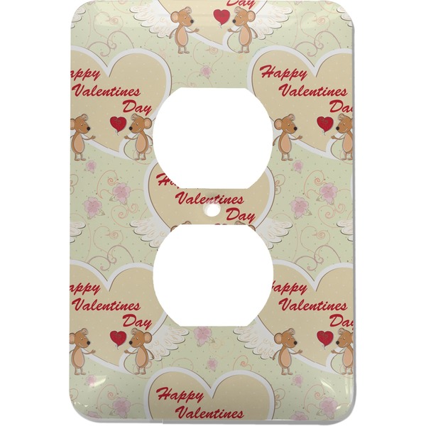 Custom Mouse Love Electric Outlet Plate