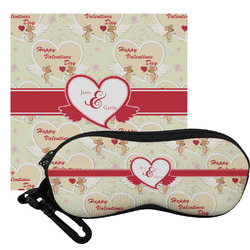 Mouse Love Eyeglass Case & Cloth (Personalized)