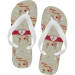 Mouse Love Flip Flops - Small (Personalized)