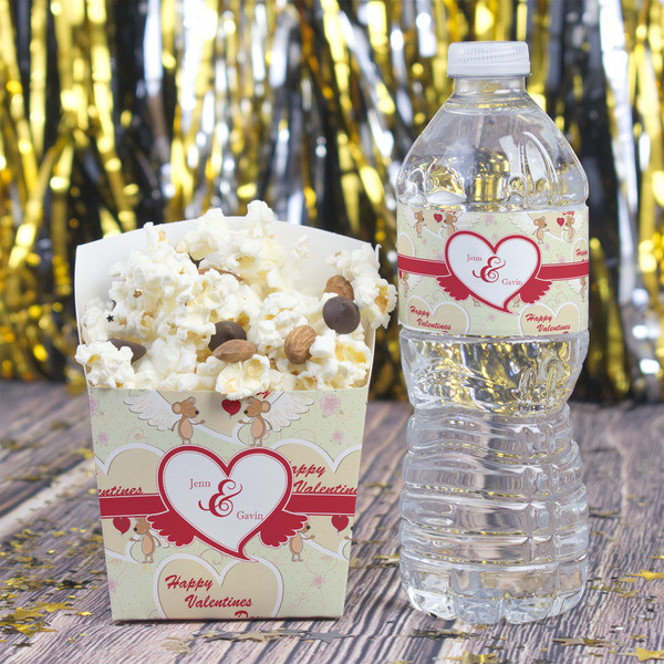 Mouse Love French Fry Favor Box - w/ Water Bottle