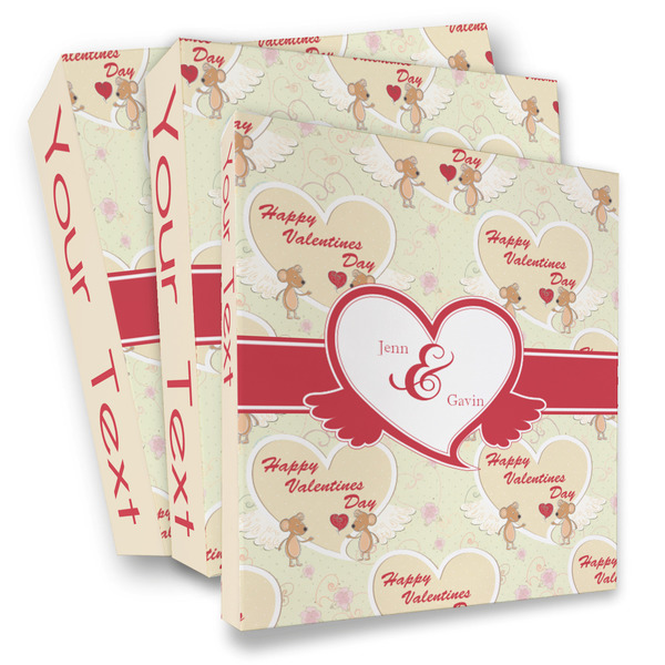 Custom Mouse Love 3 Ring Binder - Full Wrap (Personalized)