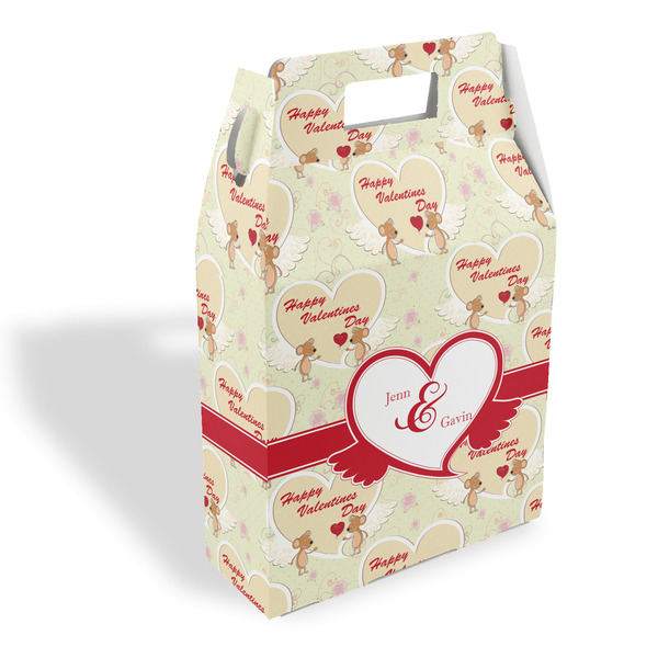 Custom Mouse Love Gable Favor Box (Personalized)