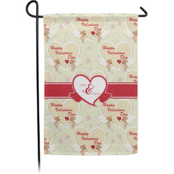 Mouse Love Small Garden Flag - Single Sided w/ Couple's Names