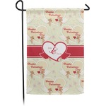 Mouse Love Small Garden Flag - Double Sided w/ Couple's Names