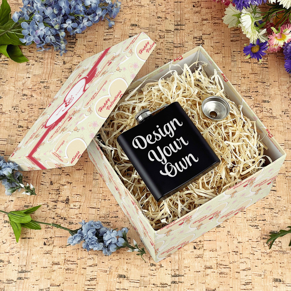 Mouse Love Gift Boxes with Lid - Canvas Wrapped - Large - In Context