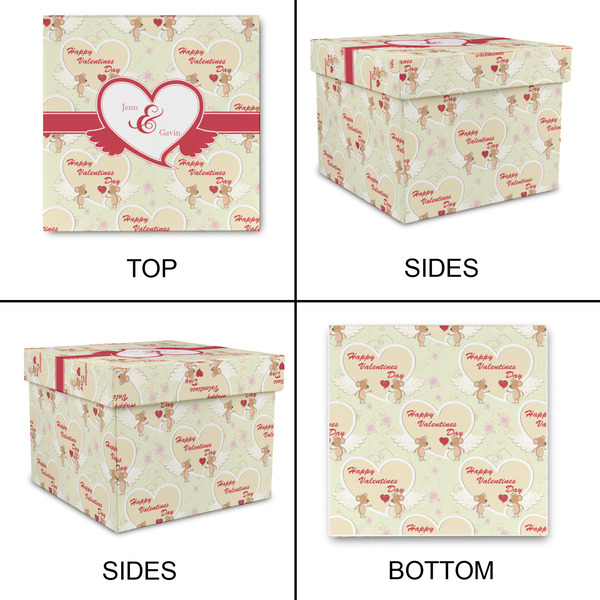 Mouse Love Gift Boxes with Lid - Canvas Wrapped - Medium - Approval