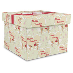 Mouse Love Gift Box with Lid - Canvas Wrapped - XX-Large (Personalized)
