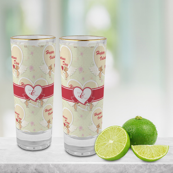 Mouse Love Glass Shot Glass - 2 oz - LIFESTYLE
