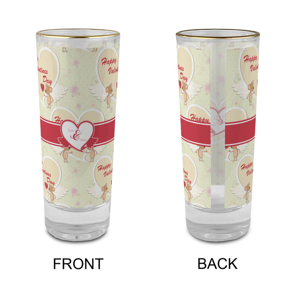 Mouse Love Glass Shot Glass - 2 oz - Single - APPROVAL