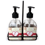 Mouse Love Glass Soap & Lotion Bottle Set (Personalized)