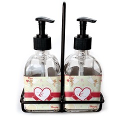 Mouse Love Glass Soap & Lotion Bottles (Personalized)