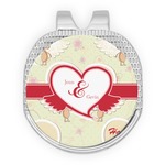 Mouse Love Golf Ball Marker - Hat Clip - Silver