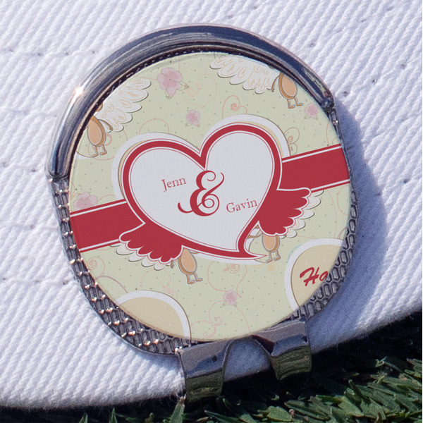 Custom Mouse Love Golf Ball Marker - Hat Clip