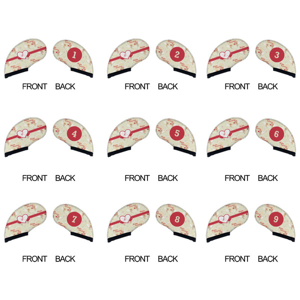 Mouse Love Golf Club Covers - APPROVAL (set of 9)