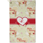 Mouse Love Golf Towel - Poly-Cotton Blend - Small w/ Couple's Names