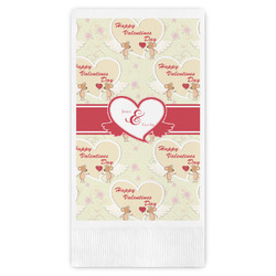 Mouse Love Guest Napkins - Full Color - Embossed Edge (Personalized)
