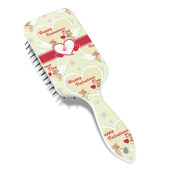 Mouse Love Hair Brush - Angle View