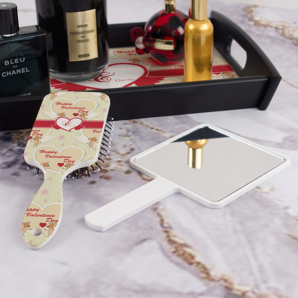 Mouse Love Hair Brush - With Hand Mirror