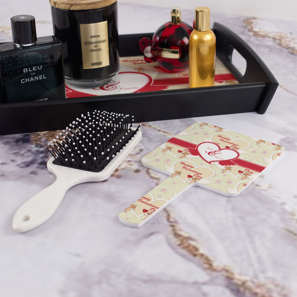 Mouse Love Hand Mirror - With Hair Brush