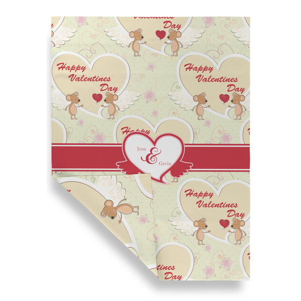 Mouse Love House Flags - Double Sided - FRONT FOLDED