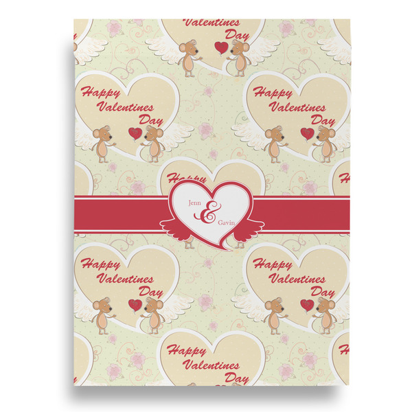 Mouse Love House Flags - Double Sided - FRONT