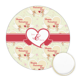 Mouse Love Printed Cookie Topper - 2.5" (Personalized)