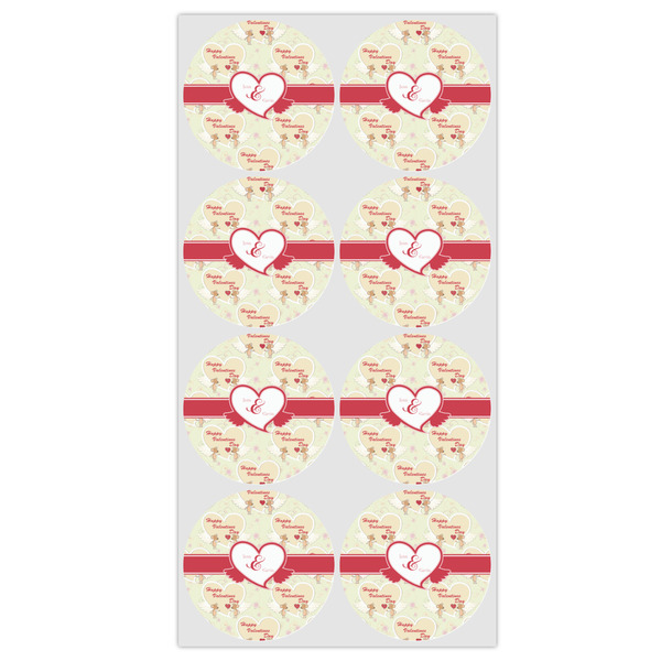 Mouse Love Icing Circle - Medium - Set of 8