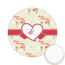 Mouse Love Printed Cookie Topper - 2.15" (Personalized)