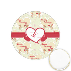 Mouse Love Printed Cookie Topper - 1.25" (Personalized)